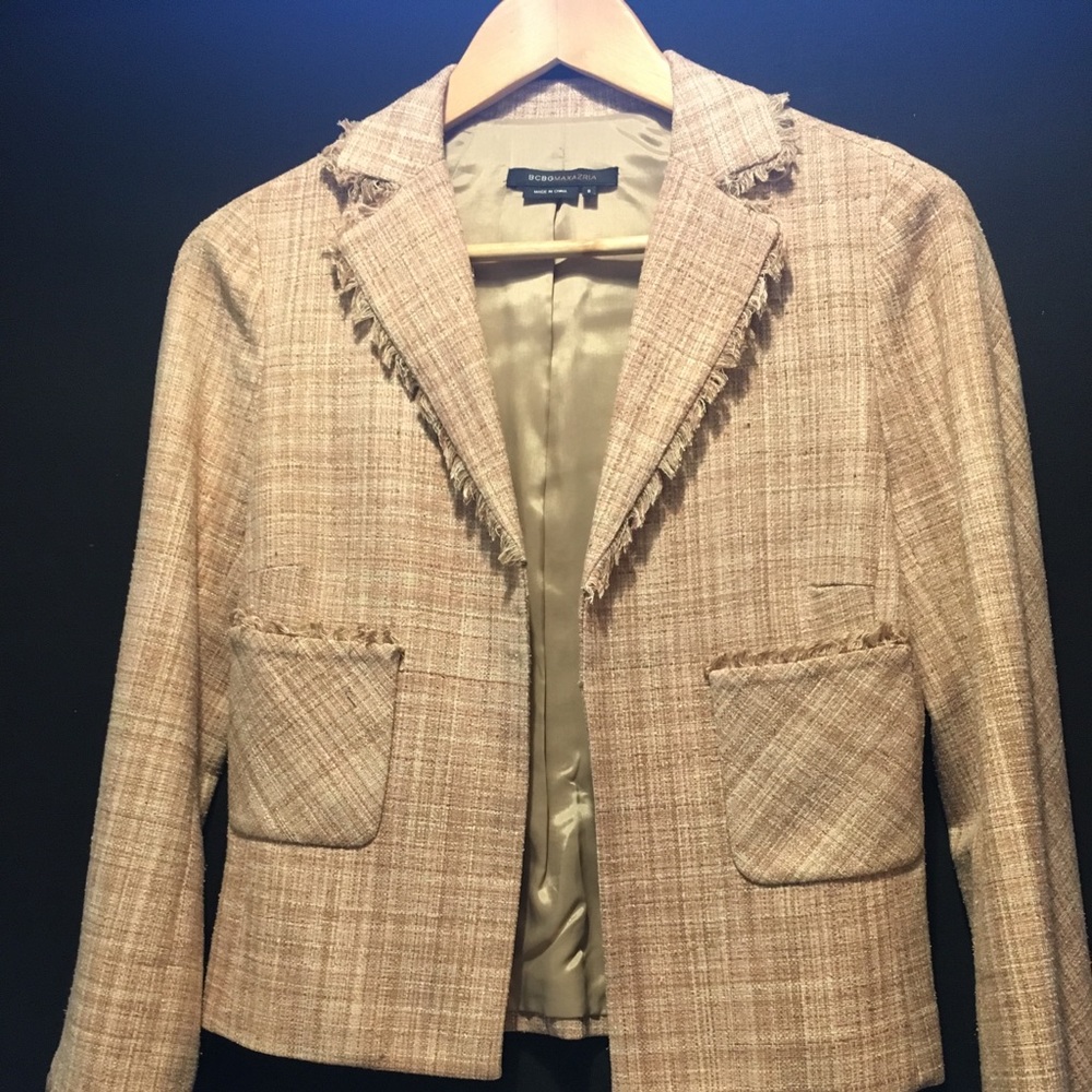 ⚜️BCBG tweed pink blazer⚜️
